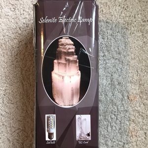 ❕❕Selenite rock electric lamp❕❕